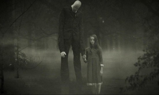 slender man фото похищает девочку