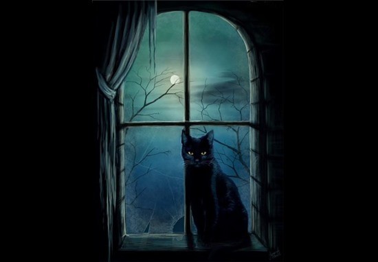 Страшилка Дух черной кошки