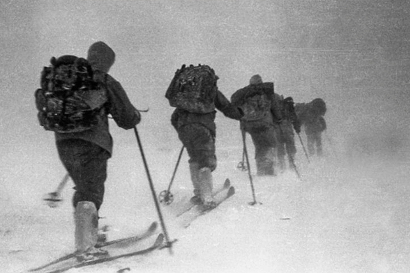 Перевал Дятлова команда реальное фото