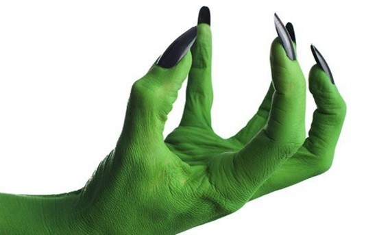 страшилка зеленая рука картинка