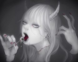 страшные аниме картинки (16)