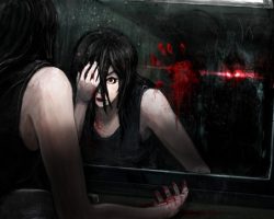 страшные аниме картинки (23)