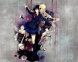 страшные аниме картинки (67)