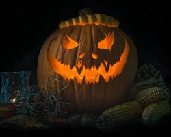 тыква на Хэллоуин фото (56)