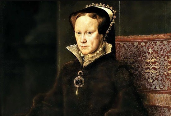 Королева Англии Мария I портрет