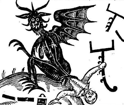 демон рисунок