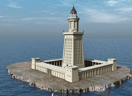 Александрийский маяк фото