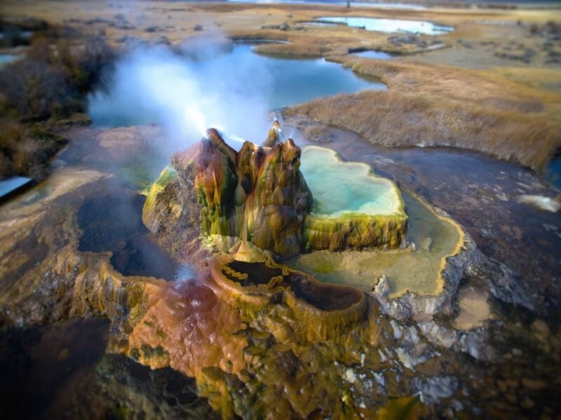 Гейзер Флай фото сверху
