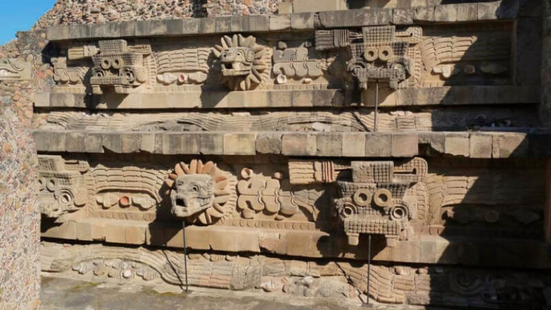 Город Теотиуакан архитектура