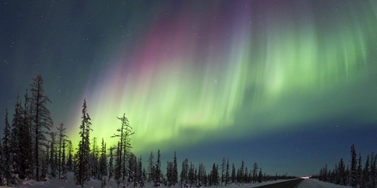 северное сияние фото