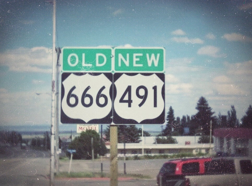 шоссе 491 или 666