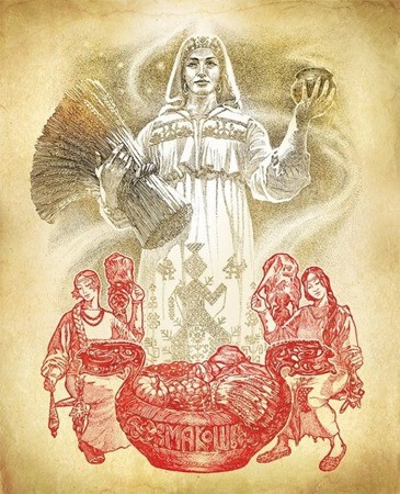 Славянская богиня Макош картинка