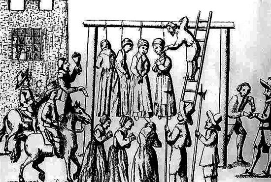 смерть салемских ведьм