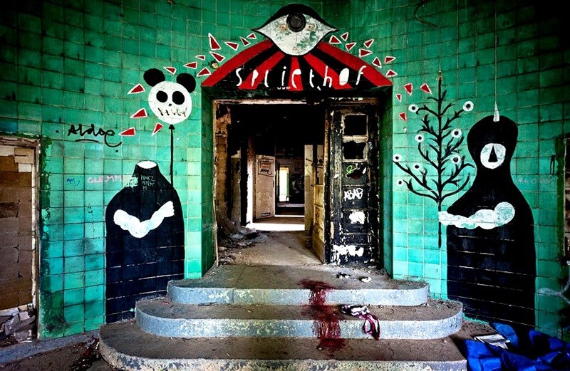 Вход в госпиталь Белиц